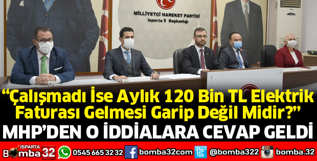 MHP’DEN O İDDİALARA CEVAP GELDİ