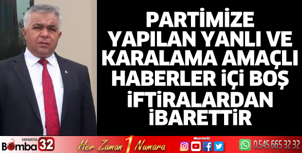 MHP’li Başkan Güler’den açıklama