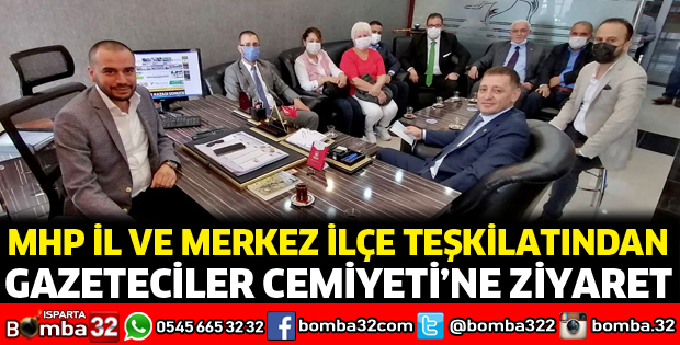 MHP'den Gazeteciler Cemiyeti'ne ziyaret