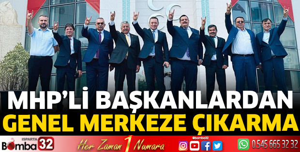 MHP'li başkanlardan Genel Merkez çıkarması