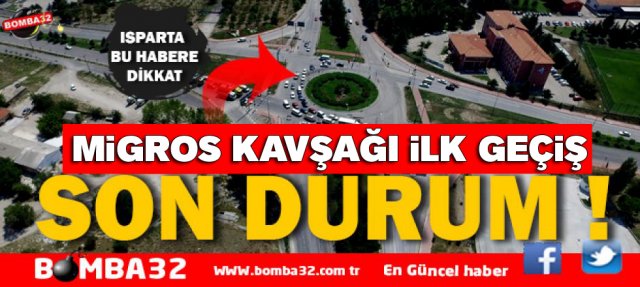 MİGROS KAVŞAĞI İLK GEÇİŞ NE ZAMAN?