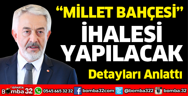 Millet Bahçesi ihaleye çıkıyor