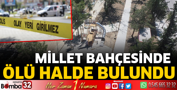 Millet bahçesinde ölü bulundu
