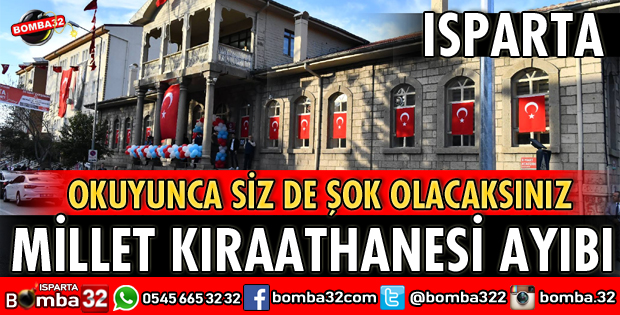 MİLLET KIRAATHANESİ AYIBI