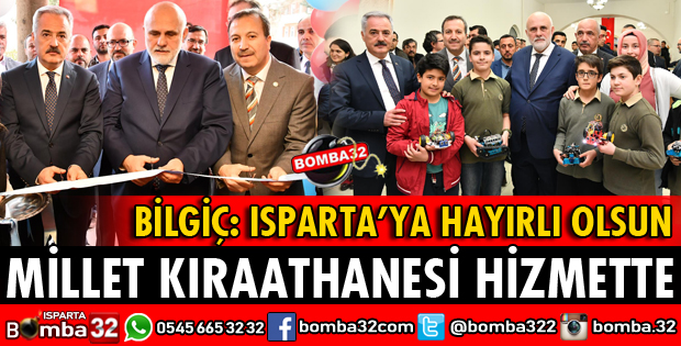 MİLLET KIRAATHANESİ HİZMETTE