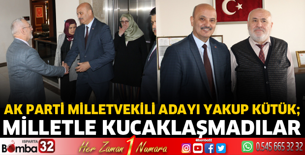 Milletle kucaklaşmadılar