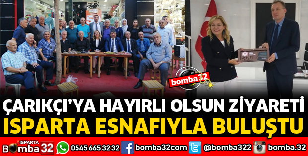 MİLLETVEKİLİ AYLİN CESUR ISPARTA'DA ZİYARETLER YAPTI