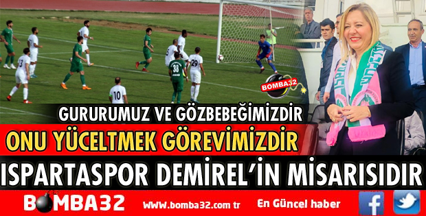 MİLLETVEKİLİ AYLİN CESUR'DAN ISPARTA DAVRAZSPOR'A TAM DESTEK