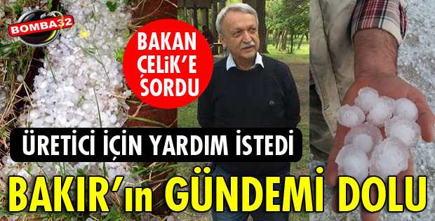 MİLLETVEKİLİ BAKIR'IN GÜNDEMİNDE DOLU VAR!