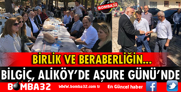 MİLLETVEKİLİ BİLGİÇ ALİKÖY'DE