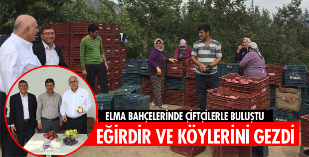 MİLLETVEKİLİ BİLGİÇ EĞİRDİR'DE