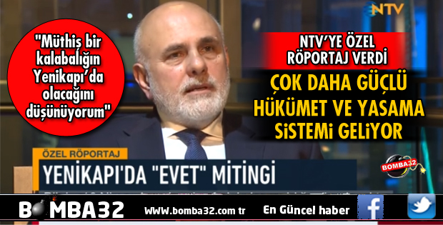 MİLLETVEKİLİ BİLGİÇ NTV'YE ÖZEL RÖPORTAJ VERDİ