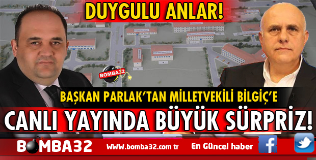 MİLLETVEKİLİ SÜREYYA SADİ  BİLGİÇ'E CANLI YAYINDA BÜYÜK SÜRPRİZ!