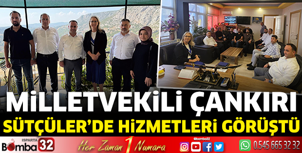 Milletvekili Çankırı'dan Sütçüler ziyareti