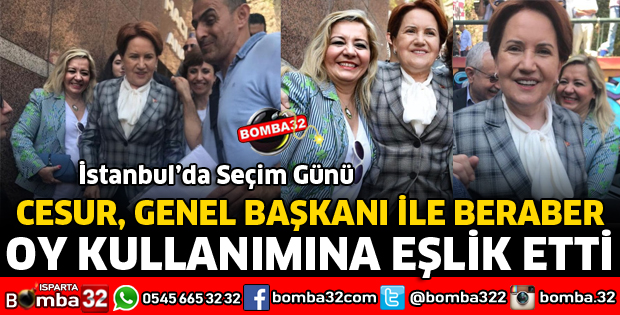 MİLLETVEKİLİ CESUR GENEL BAŞKANINA EŞLİK ETTİ