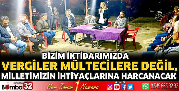 Milletvekili Cesur köy ziyaretlerinde