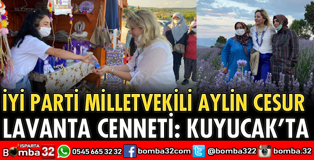 MİLLETVEKİLİ CESUR LAVANTA DİYARINDA 