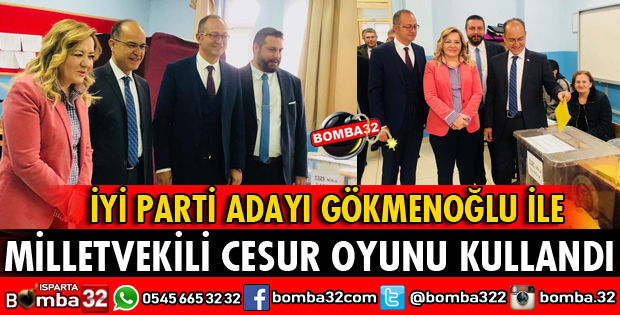 MİLLETVEKİLİ CESUR VE GÖKMENOĞLU OYUNU KULLANDI