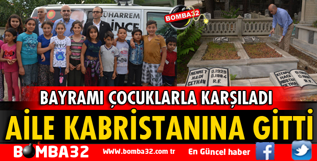 MİLLETVEKİLİ CEYHAN BAYRAMI ÇOCUKLARLA KARŞILADI