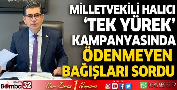 Milletvekili Halıcı, Bakan Şimşek'e sordu