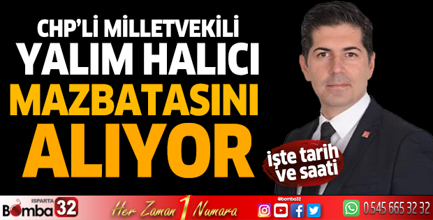 Milletvekili Halıcı mazbatasını alacak