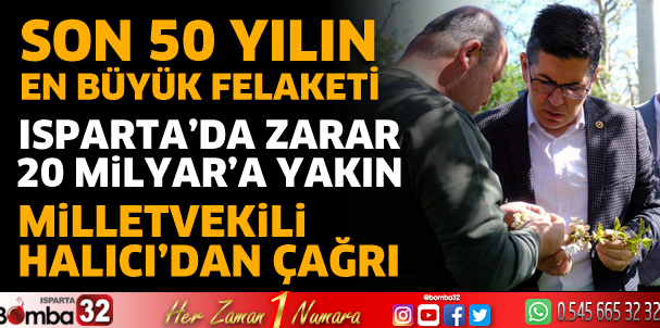 Milletvekili Halıcı: Zarar 20 Milyar’a yakın