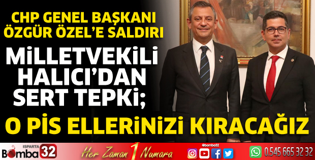 Milletvekili Halıcı'dan sert tepki