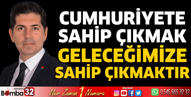 Milletvekili Halıcı'nın Cumhuriyet Bayramı mesajı