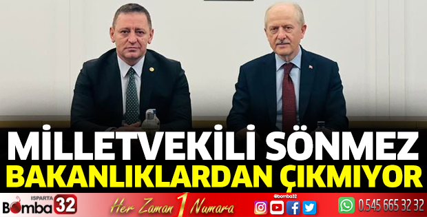Milletvekili Sönmez bakanlıklardan çıkmıyor