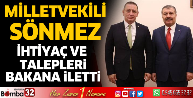 Milletvekili Sönmez, Sağlık Bakanı görüştü