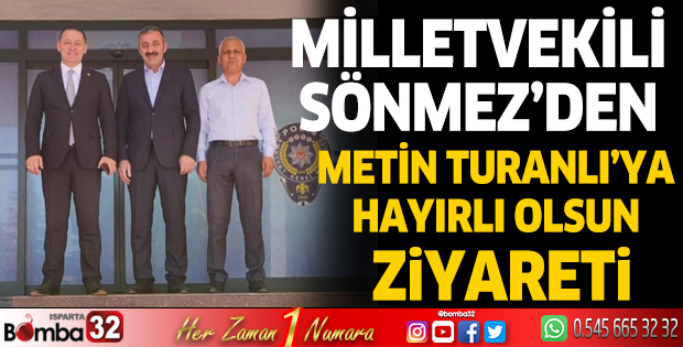 Milletvekili Sönmez'den Emniyet Müdürüne ziyaret