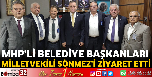 Milletvekili Sönmez'i ziyaret ettiler