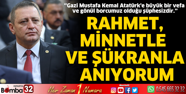 Milletvekili Sönmez'in 10 Kasım mesajı