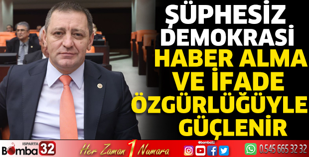 Milletvekili Sönmez'in Gazeteciler Günü mesajı