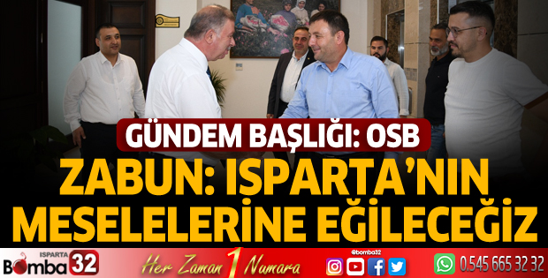 Milletvekili Zabun: Isparta’nın meselelerine eğileceğiz