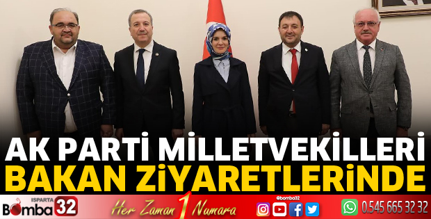 Milletvekilleri Bakan ziyaretlerinde