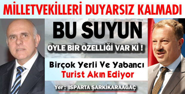 MİLLETVEKİLLERİ DUYARSIZ KALMADI