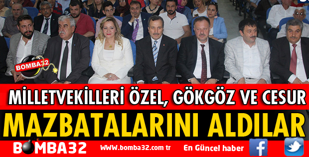 MİLLETVEKİLLERİ MAZBATALARINI ALDI