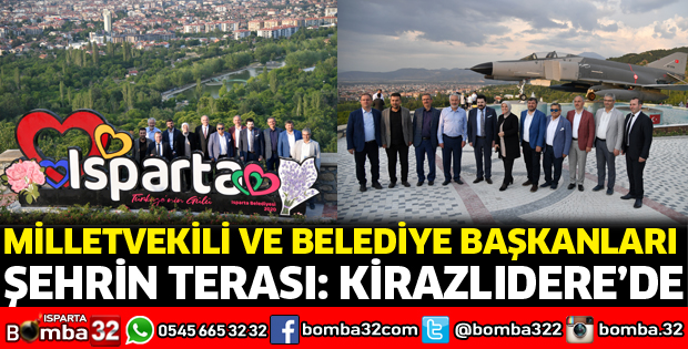 Milletvekilleri ve Belediye Başkanları Kirazlıdere'de