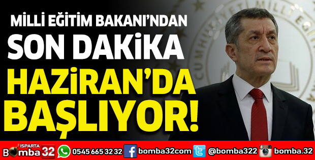 Milli Eğitim Bakanı Selçuk'tan son dakika açıklama