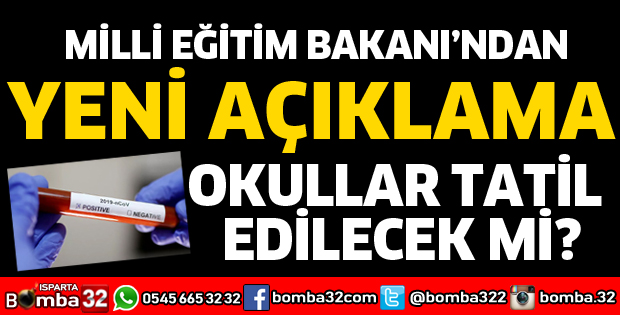 MİLLİ EĞİTİM BAKANINDAN YENİ AÇIKLAMA GELDİ