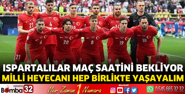 Milli heyecanı hep birlikte yaşayalım