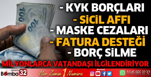 Milyonlarca vatandaşı ilgilendiriyor