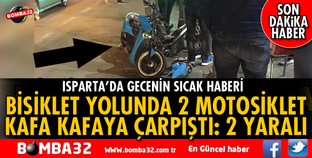 MİMAR SİNAN CADDESİ BİSİKLET YOLUNDA KAZA