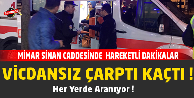 Mimar Sinan Caddesinde Hareketli dakikalar 
