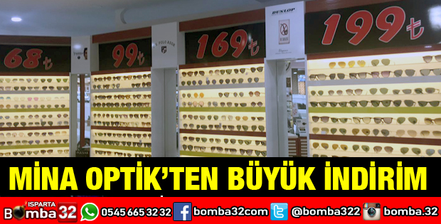 MİNA OPTİK SİZE ÖZEL İNDİRİM KAMPANYASI BAŞLATTI