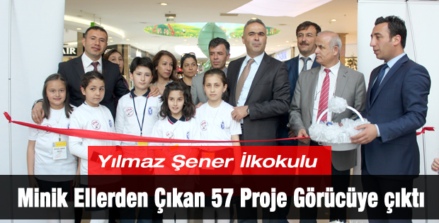 Minik Ellerden Çıkan 57 Proje Görücüye çıktı