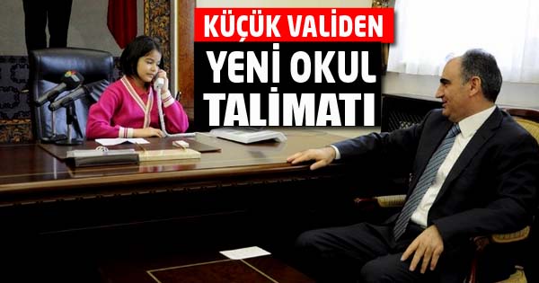 Minik Validen Yeni Okul Talimatı