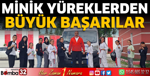 Minik yüreklerden büyük başarılar
