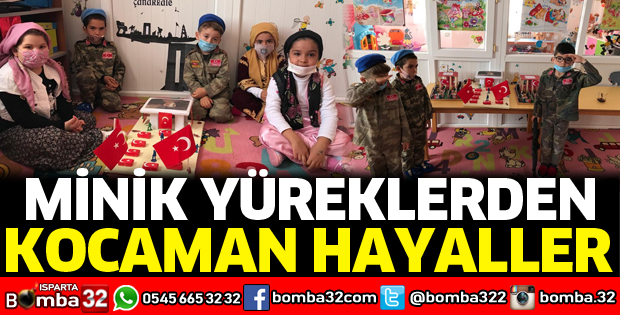 Minik yüreklerden kocaman hayaller